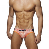 Leopard Print Swim Briefs